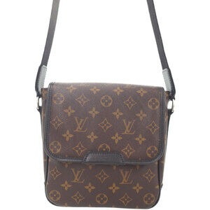 Louis Vuitton Monogram Macassar Brown Bass Shoulder Bag